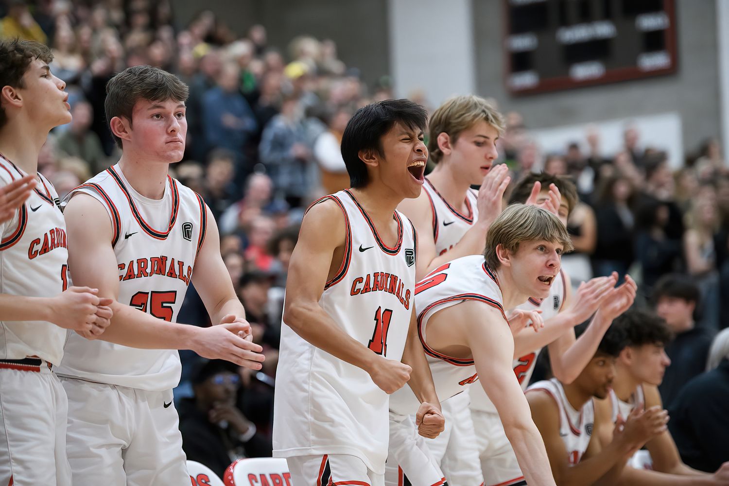 1 Lincoln vs Cleveland boys basketball 6A Oregon second round March 4 2023 Ken Waz 38
